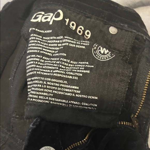 GAP Black Straight Leg Pants - Picture 4 of 6